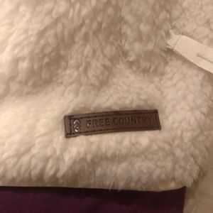 Free country plush vest